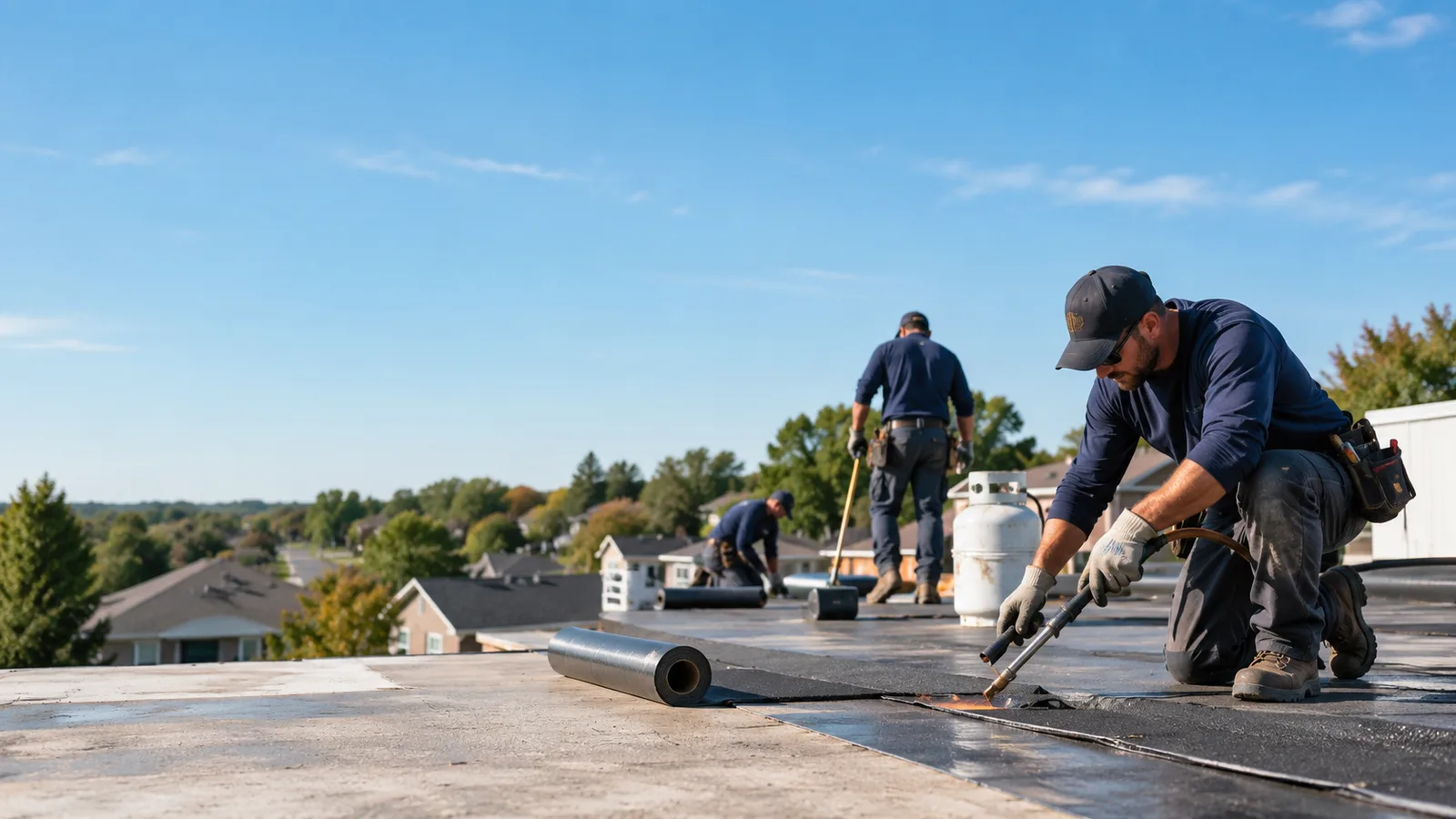 Flat Roof Leak Repair providers in Midfield, TX